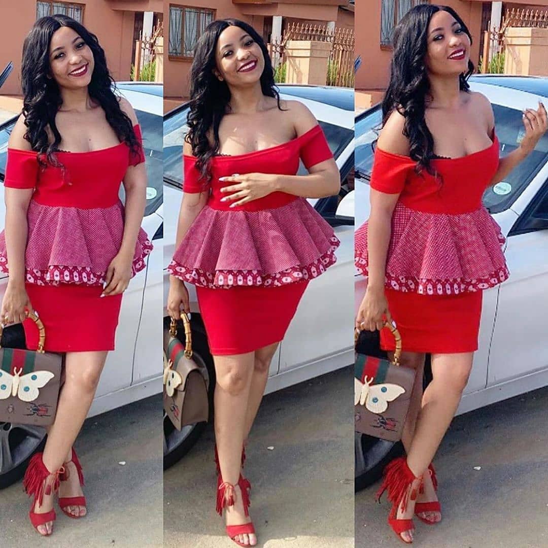 Ankara styles top short gown 2019